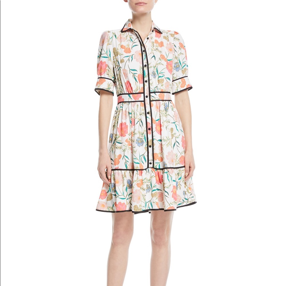 KATE SPADE Fluid Bloom Shirt Dress